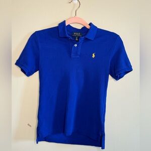 Ralph Lauren Boys Royal Blue Cotton Polo